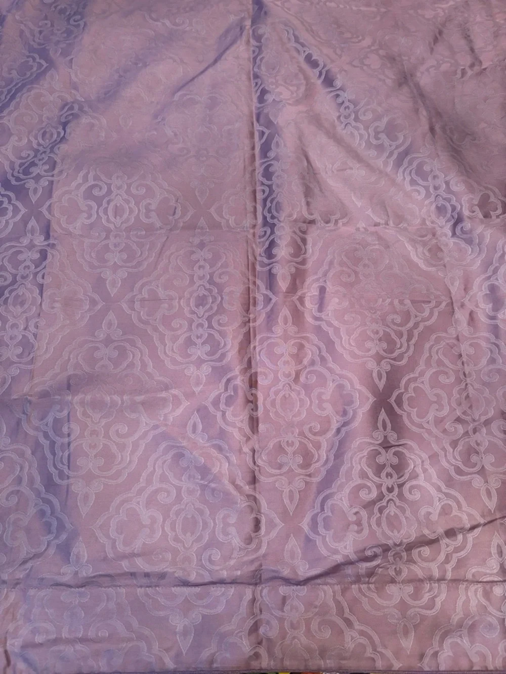 Yves Delorme Purple Esquise Pattern Euro Pillowsham